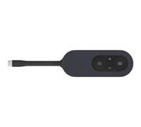 WP-D003C - Adaptateur audio/vidéo sans fil pour cahier, ordinateur - USB-C - noir, argent