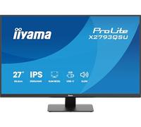 iiyama Écran LED ProLite X2793QSU-B1 27" IPS 2560x1440 75Hz Hub USB HDMI/DP Noir mat