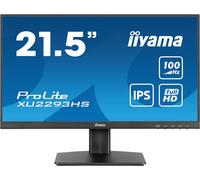 Ecran iiyama Prolite XU2293HS-B6, 21,5" Ultra Mince, IPS, 1920x1080@100Hz, 1ms 250cd, 1000:1, Haut-parleurs, DP/HDMI, sans scintillements, la réduction de la lumière Bleue, i-Style Colour