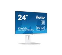Iiyama XUB2492HSU-W6 : Écran 23.8" FHD IPS LED, 1920x1080, 0.4ms, 100Hz, DP/HDMI/USB 3.2, HP intégrés, réglable en hauteur, pivot, blanc