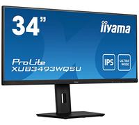 iiyama ProLite XUB3493WQSU-B5 écran plat de PC 86,4 cm (34") 3440 x 1440 pixels UltraWide Quad HD LED Noir