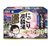 Iiyu Tabidachi Milky Carbonated Bath Tablettes - Uruwashi no Yado 16 tablettes - Japonais Onsen Style Bath Soak - Assortis - Fraîcheur et hydratant - Fabriqué au Japon