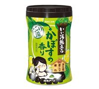 Iiyu Tabidachi Milky Hot Spring Bath Powder 600 g - Kabosu Citrus Scent - Japanese Onsen Style Bath Soak with Herbal Extracts - Relaxing & Moisturizing Bath Sel - Fabriqué au Japon