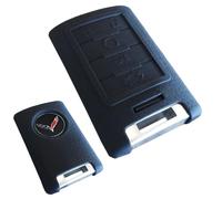 iJDMTOY Porte-clés en Silicone Souple pour Cadillac Escalade CTS SRX, etc