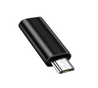 iJiGui Adaptateur USB C vers Micro USB, USB C Adaptateur, Adaptateur Type C Femelle vers Micro USB Mâle, Support Charge Sync pour PC, Samsung Galaxy, Huawei, Camera, Power Bank