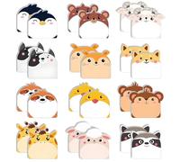 iJiZuo 720 Pièce Mignon Ensemble de Sticky Notes Autocollantes, Drôles Kawaii Sticky Notes, Autocollants Convient aux Mémos, Messages(Motif animal)