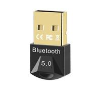iJiZuo Adaptateur Bluetooth 5.0 Dongle USB, Mini Clé Bluetooth Récepteur Émetteur Compatible avec Windows 10/8.1/8/7, Adaptateur Bluetooth pour Casque, Souris, Manette, Clavier, Imprimantes, PC
