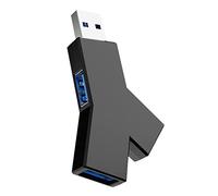 iJiZuo Hub 3 Ports USB 3.0, Station d'accueil USB, Concentrateur de Données, avec 1 USB3.0 et 2 USB2.0 pour Macbook, PC, Laptop, Souris, Clavier, Clés USB, Disque Dur Mobile, etc.