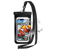 iJiZuo Pochette Étanche Smartphone IPX8 Touch Sensible Pochette Portable Etanche, Téléphone iPhone 13, 12 Pro Max, 11, 11 Pro, XS Max, XR, XS, X, 7 8, Galaxy S21/S20/S10, Huawei P50 Pro, up to 7.0