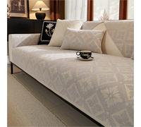 IJNBHU Plaid Canape Grande Taille, Jeté De Canapé XXL d'angle, Antidérapant Grand Plaid pour Canapé XXL,Grande Couverture en Chenille pour canapé 2 ou 3 Places,Gris,70 * 90CM