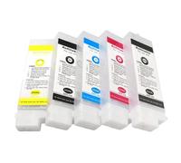 IJOSADON 1 Ensemble de Cartouches à Encre Vide de 260 ML sans Puce compatibles avec Les imprimantes PFI101 102 103 105 Compatible avec IPF671 771 670 770 710 750(260ml No Chip 5Color)