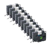 IJOSADON 10pcs HSE-231 Étiquettes compatibles des Tubes Thermiques Compatible avec Les modèles de Fabricants d'étiquettes HSE-211 221 241 251 611 621 631 641 651(10PK Hse-221)