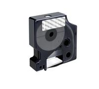 IJOSADON 1PCS 12 mm Étiquette Cassette Ribbon Compatible avec la Bande D1 45010 45013 45016 45017 45018 Compatible avec LabelManager 160 280 et Les Fabricants d'étiquettes similaires(White on Clear)