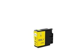 IJOSADON 1PCS ou 1set Cartouche à Encre Compatible Compatible avec 932xl 933xl OfficeJet 6100 6600 6700 7110 7610 7612(Color 1PC - Yellow)