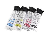 IJOSADON 1PCS Sacs d'encre compatibles T9451 T9452 T9453 T9454 Compatible avec Workforce Pro WF-C5290 C5790 C5210 C5710 Printers Version européenne(1 Pcs T9454-Yellow)