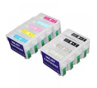 IJOSADON 5 Jeux de Cartouches d'encre Rechargeables compatibles avec P600 SureColor SC-P600, dotés de puces de réinitialisation Automatique T7601