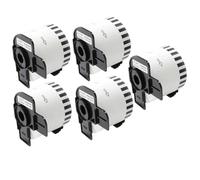 IJOSADON 5 Rouleaux Papier à étiquette Thermique Compatible avec QL-1100 QL-1050N QL-720NW QL-800 QL-810W QL-820NWB QL-1155NWB(5 Rolls DK-11209)