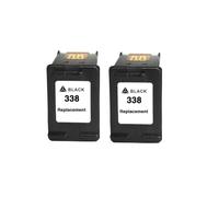 IJOSADON Cartouche à Encre 388 Compatible Compatible avec 338 Compatible avec Photosmart C3100 C3110 C3125 C3135 C3140 C3150 C3170 C3173 C3175 C3180 C3183 C318(2X 338BK)