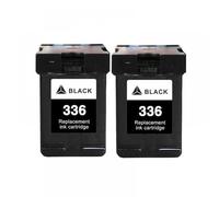 IJOSADON Cartouche à Encre Compatible Compatible avec Deskjet 5440 PSC 1510 Photosmart 1500 C3100 C3180 Compatible avec 336 342 C9362EE C9361EEE(2BK 336)