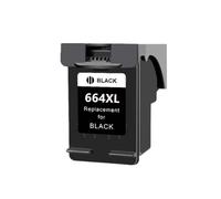 IJOSADON Cartouche à Encre de Couleur magnétique Compatible Compatible avec 664 œuvres avec Deskjet 1115 2135 3635 1118 2138 3636 3638 4536 4676 Printers(1PCS Black)