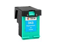 IJOSADON Cartouche à Encre remanufacturée 338 343 XL Compatible avec Deskjet 6540 5740 5745 6520 6540 460C 6620 et 338 343(1Pack Color)