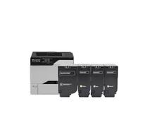 IJOSADON Cartouche de Toner Compatible UE EEE Suisse, Version 74C20K0 74C20C0 74C20M0 74C20Y0 Compatible avec CS720 CS725 CX725(74C20C0 C 3K)