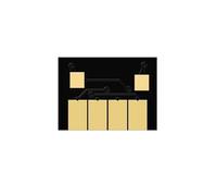 IJOSADON Cartouche d'encre 745 745XL, 300ML, Puce Compatible avec HP745 745XL Compatible avec Traceurs à Jet d'encre DesignJet Z2600 Z5600(745 Chip-Y)