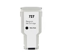 IJOSADON Cartouche d'encre Compatible 300ml Compatible avec HP727XL, conçue Compatible avec Les imprimantes DesignJet T920 T930 T1500 T1530 T2500 T2530(Matte Black 300ml)