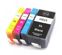 IJOSADON Cartouches à Encre compatibles 4Color Compatible avec 924 XL 925 924 923 et OfficeJet Pro 8134E 8132E 8130 8125E 8124E 8122E 8133 8123 8120 Printers(925-4color)