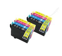 IJOSADON Cartouches d'encre compatibles vers Le Haut 502xl 502 Compatible avec XP 5100 XP 5105 WF 2860DWF WF 2865 WF 2860 XP 5150 XP 5155 WF 2880 WF 2885(2 Sets)