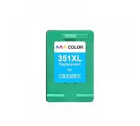 IJOSADON Cartouches d'encre de Remplacement compatibles Compatible avec HP350 350xl 351xl Compatible avec DeskJet D4200 D4260 D4263 D4360 OfficeJet J5730 5780 5785(1PCS Color)