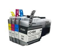 IJOSADON Cartridge à Encre Compatible LC424 LC426 LC427 424 426 LC427XL Compatible avec MFC-J4340DW J1200DW J5955DW J4335DW Printers(LC424 4Color)