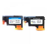 IJOSADON Compatible PRINTHEAD C9381A C9382A Compatible avec Divers modèles d'imprimantes HP88 K550 K5400 K8600 L7000 L7480 L7550 L7580 L7590 L7650 L7680 L7710 L7750(1BY and 1MC)