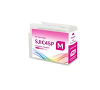 IJOSADON La Cartouche à Encre Compatible avec Une Puce Compatible avec l'encre pigmentaire Fonctionne avec CW-C4040 C4040 Imprimante d'étiquette WLX SJIC45P T52Q1 T52Q2 T52Q3 T52Q4 Couleur(Magenta)