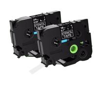 IJOSADON Les Bandes de Pochoir 5Pack fonctionnent avec STE-141 SET-151 STE-161 Imprimantes d'étiquettes Ruban de Transfert Thermique Compatible avec Le Fabricant d'étiquettes(36mm STE-161)