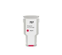 IJOSADON Pigment 300 ML Pigment 130 ML Cartouche à Encre de Colorant avec Puce Compatible avec 727 727xl imprimantes et DesignJet T920 T930 T1530 T2530 T1500 T2500 Série(M 300ml Dye)