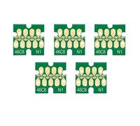 IJOSADON Puce de Cartouche d'encre Compatible T46C8 T46C T46C2 T46C3 T46C4 Compatible avec imprimantes SureColor F6370 F9470 F9470H(C M Y K HDK U1-U5)
