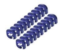 IJOSADON Rassette d'étiquette Compatible 12 mm Compatible avec LT100H 100T Comprend 5 10 20 Pack 91201 12267 91221 91331 91202 91200(20PK Black on White)
