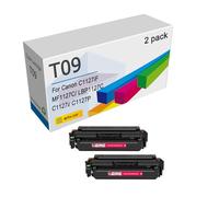 IJOSADON T09 Cartouche De Toner avec Puce Compatible pour Canon T09 BK T09C T09Y T09M Fonctionne pour Canon ImageCLASS X C1127iF MF1127C X LBP1127C Imprimantes, 7600 Pages,Magenta-2 Pack