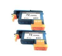 IJOSADON Tête d'impression Compatible Compatible avec HP72 C9380A Gray Compatible avec T790 T1100 T1120 T1200 T1300 T2300 Tête d'imprimante(2PCS)