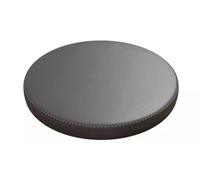 IJQXLA 40 * 40cm Coussin De Siège Rond en Cuir PU/Mousse À Mémoire De Forme Galette De Chaise De Salle À Manger,Coussin De Tabouret De Bar Coussin De Chaise Rond Imperméable