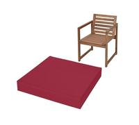 IJQXLA Coussins de Chaise de Jardin avec Dossier 45 x 50 cm (18" x 20") Coussin de Chaise épais et imperméable en Mousse pour Cuisine, Salle à Manger, Salon et Jardin, Meubles en rotin, Houss