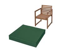 IJQXLA Coussins de Chaise de Jardin avec Dossier 60 x 60 cm (24" x 24") Coussin de Chaise épais et imperméable en Mousse pour Cuisine, Salle à Manger, Salon et Jardin, Meubles en rotin, Houss