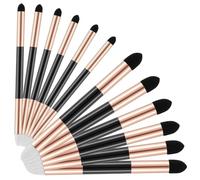 IJSDNVJNDX 12 Pièces Souche de Mélange pour Dessiner Double Tête Lavable Éponge à Frotter Brosse Croquis Essuyer Mélangeurs D'Art Réutilisables