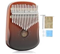 IJSDNVJNDX 17 Touches Portable Doigt Piano Doigt Pouce Piano Kalimba Instrument de Musique pour Enfants Adultes Débutants Amateurs de Musique