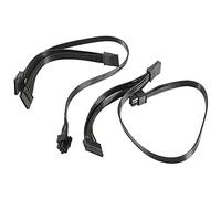 IJSDNVJNDX 2 PièCes SéRies 6 Broches à 3X Câble d'alimentation de Pilote SATA pour Supernova 650750850 1000 1600 2000 G2 G3 P2 T2 GS