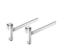 IJSDNVJNDX 2 Pièces Support de Cadre de Ruche, Perchoir de Cadre de Ruche en Acier Inoxydable, Support de Support de Cadre D'Apiculture Pleine Capacité de Cadre