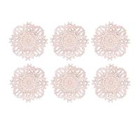 IJSDNVJNDX 6X Beaucoup Bois Sculpté Long Onlay Applique Murs de Fleurs Non Peints Armoires Type de Décor de Porte: 15 cm Type A