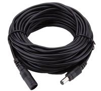 IJSDNVJNDX Câble D'Extension d'alimentation DC 12 V 5,5 X 2,1 Mm, Cordon d'alimentation 12 M pour Caméra de Surveillance CCTV, Routeur, Bande LED, Imprimante Radio