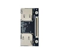 IJSDNVJNDX Carte D'Adaptateur de Mémoire à Double Carte TF vers Interface ce pour Ordinateur, Machine de Contrôle Industriel, VCR, NAS. Carte D'Adaptateur de Disque Dur à Double TF vers CE.